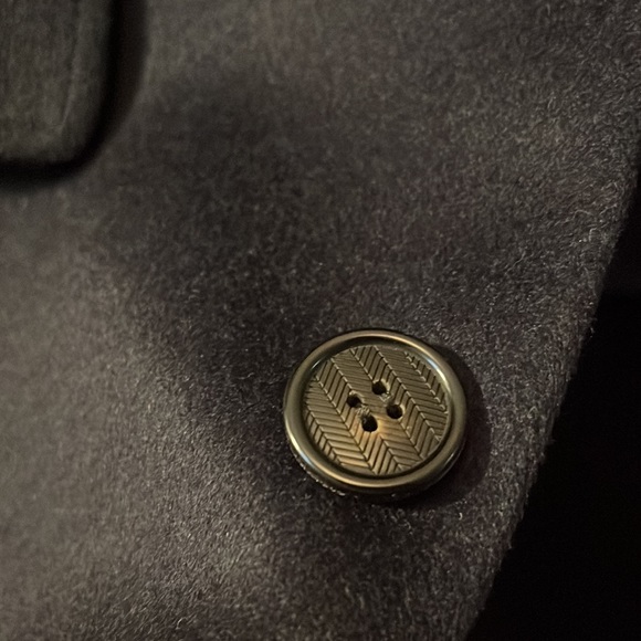 Ted baker navy oversized menswear coat - Picture 7 of 8